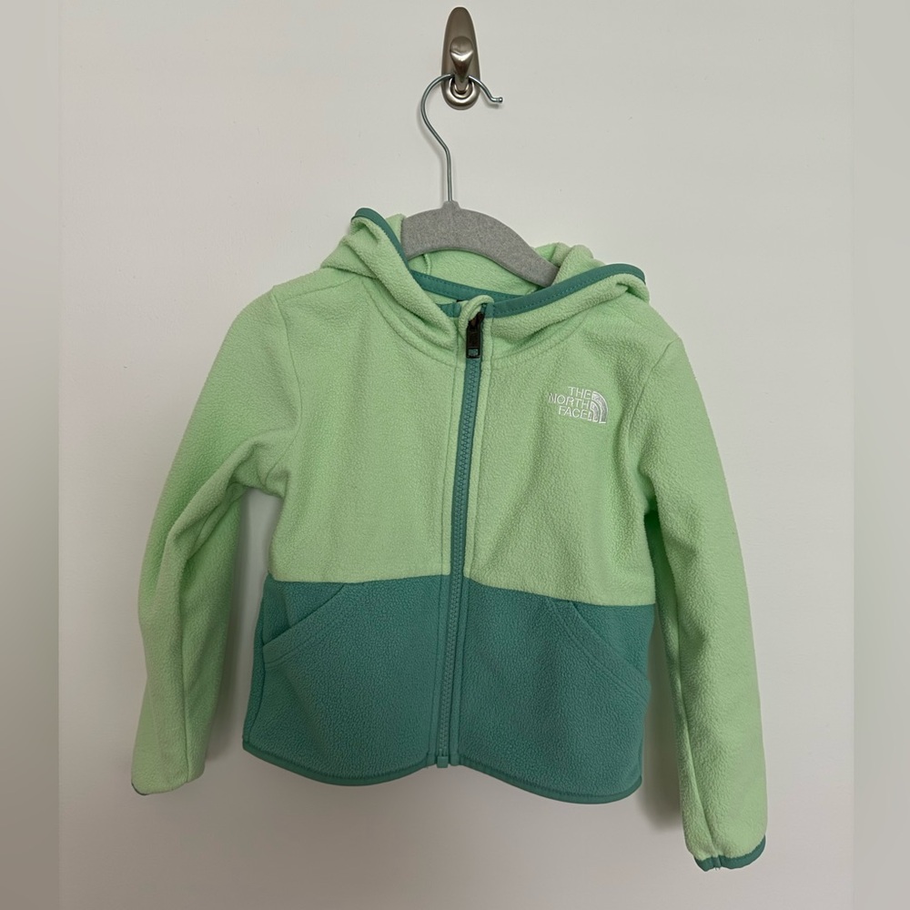 Green 2T North Face Fleece